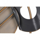 Decoracion Pared Negro Dorado  PÉREZ ÁVILA