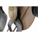 Decoracion Pared Negro Dorado  PÉREZ ÁVILA