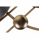 Decoracion Pared Negro Dorado  PÉREZ ÁVILA