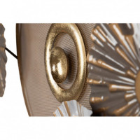 Adorno Pared Blanco Marron  PÉREZ ÁVILA