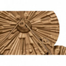 Adorno Pared Blanco Marron  PÉREZ ÁVILA