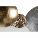 Adorno Pared Dorado Marron  PÉREZ ÁVILA