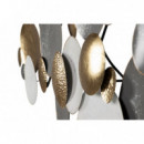 Adorno Pared Dorado Marron  PÉREZ ÁVILA