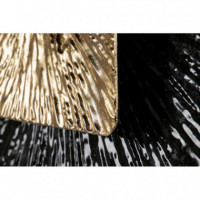 Adorno Pared Dorado Negro  PÉREZ ÁVILA