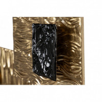 Adorno Pared Dorado Negro  PÉREZ ÁVILA