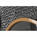 Adorno Pared Espejo Gris  PÉREZ ÁVILA