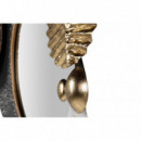 Adorno Pared Espejo Gris  PÉREZ ÁVILA