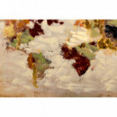 Cuadro Mapa Mundi  PÉREZ ÁVILA