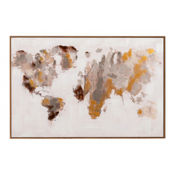 Cuadro Mapa Mundi  PÉREZ ÁVILA