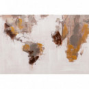 Cuadro Mapa Mundi  PÉREZ ÁVILA