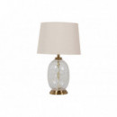 Lampara Sobremesa Cristal  PÉREZ ÁVILA