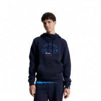 Sudadera con Capucha y Logo Gráfico  TOMMY HILFIGER
