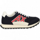 Deportivo Rojo+negro  ARMANI EXCHANGE