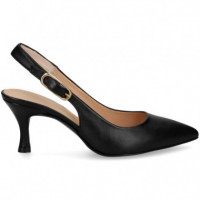 sin Talon Piel Negro  UNISA