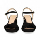 Sandalia Pala Virada ante Negro  UNISA