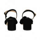 Sandalia Pala Virada ante Negro  UNISA