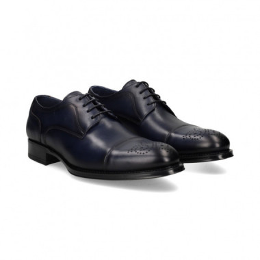 Blucher Picado Azul  EMIREY