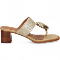 Esclava Rafia+piedra Hielo  NOA HARMON