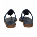 Esclava Rafia+piedra Azul  NOA HARMON