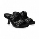 Pala 2 Hebillas Negro  ASH