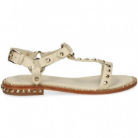Sandalia Bebe Tachas Oro+hielo  ASH