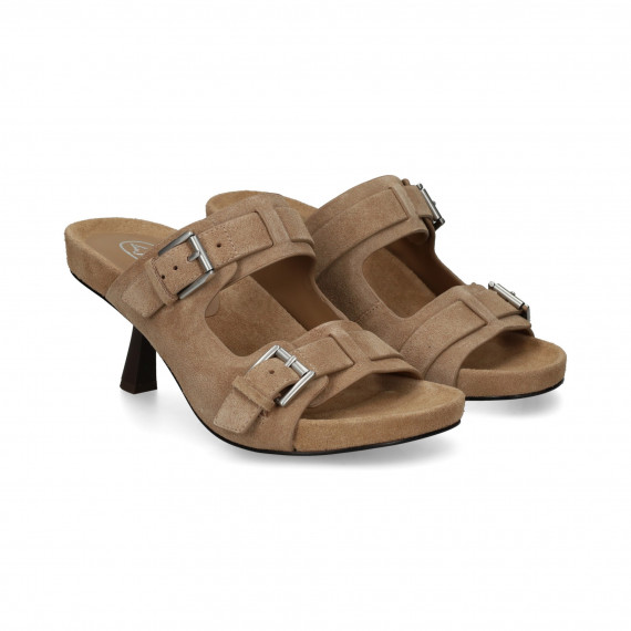 Pala 2 Hebillas ante Marron  ASH