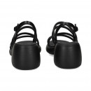 Sandalia Tiras Acolchadas Piel Negro  CAMPER