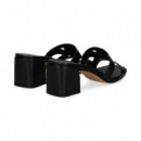 Pala Huecos Piel Negro  KATE SPADE