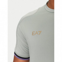 Camiseta Green Milieu AF13537  EA7 EMPORIO ARMANI 7