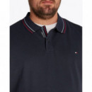 Bt-placket Interest Reg Polo-b Desert Sk  TOMMY HILFIGER
