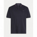 Bt-placket Interest Reg Polo-b Desert Sk  TOMMY HILFIGER