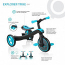 Trike Explorer 2EN1 Verde Azulado  GLOBBER
