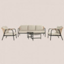 Conjunto de Jardín Nice Beige/negro Hartman®  HARTMAN OUTDOOR FURNITURE