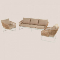 Conjunto de Jardín Corsica Color Camel/blanco Hartman®  HARTMAN OUTDOOR FURNITURE