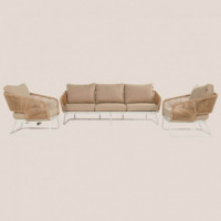 Conjunto de Jardín Corsica Color Camel/blanco Hartman®  HARTMAN OUTDOOR FURNITURE