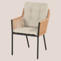 Silla de Jardín Cairo Rope Color Negro/natural Hartman®  HARTMAN OUTDOOR FURNITURE