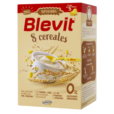 Blevit Superfibra 8 Cereales 1 Envase 500 G  ORDESA