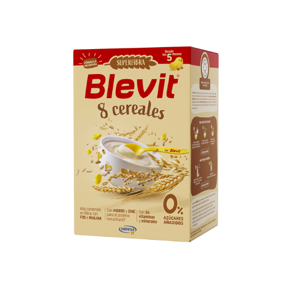 Blevit Superfibra 8 Cereales 1 Envase 500 G  ORDESA