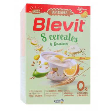 Blevit Sf 8 Cereales y Frutas 500GR  ORDESA