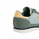 131316 Zapatillas SILBON Hombre Vintage Verde