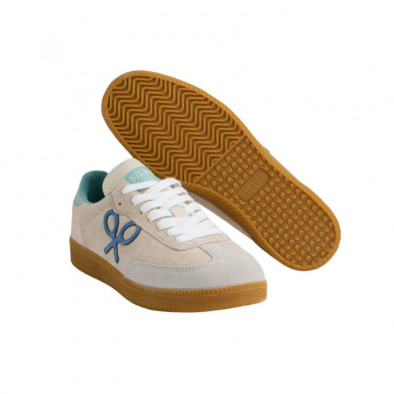 131139 Zapatillas SILBON Hombre Casual Raqueta Beige Claro