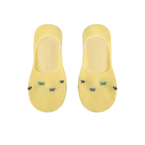 131563 Calcetines SILBON Hombre Pinky Multiraquetas Amarillo Multicolor  (180115)