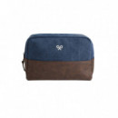 131127 Neceser SILBON Hombre Clasico Azul Marino