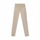 131783 Pantalones SILBON Hombre Sport Cargo Casual Marron (180039)