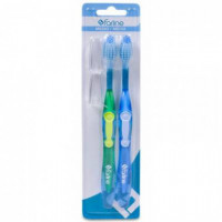FARLINE Cepillo Dental Medio Pack 2 Unidades