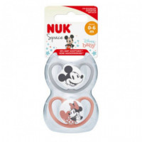 Nuk Chupete Silic Anat Disney Mickey 0-6 M  ROCHE FARMA