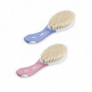 NUK Cepillo Extrasuave Rosa/azul