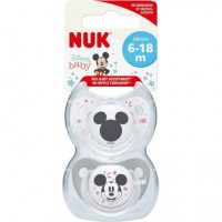 Nuk Chupete Silic Anat Disney Mickey 6-18M  ROCHE FARMA