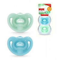 Nuk Chupete Silicona Sensitive 0 - 6 Meses 2 Uni  ROCHE DIAGNOSTICS