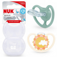 Nuk Chupete Silicona Space 6 - 18 Meses 2 Unidad  ROCHE DIAGNOSTICS
